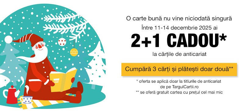 Ai 2+1 la cartile de anticariat intre 11-14 decembrie