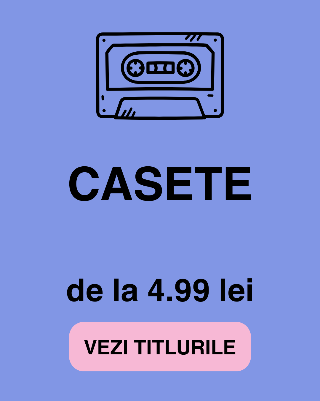 casete targul cartii