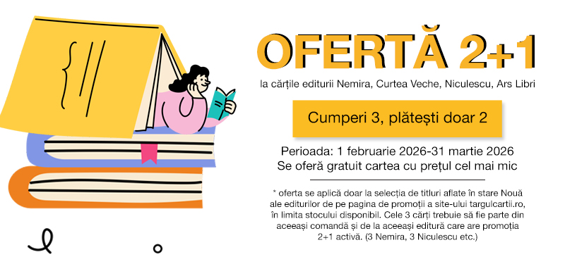Ofertă de 2+1 cadou la cărțile de librărie pe TargulCartii.ro
