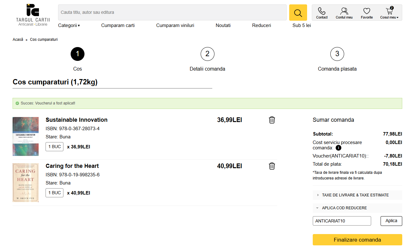 carti anticariat