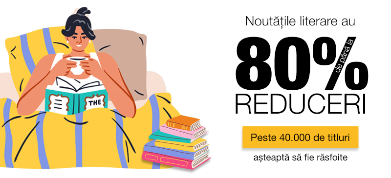 Zăpada a blocat orașul, dar nu și lecturile. Așa că îți oferim -10% extra reducere la toate cărțile de anticariat folosind codul ANTICARIAT10