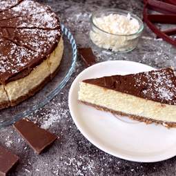 Kokosový cheesecake