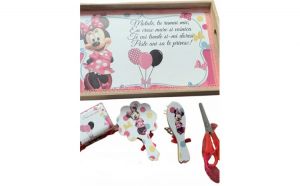 Set de 5 piese tavita turta, Minnie