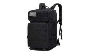 Rucsac militar, negru, 45L, 600D