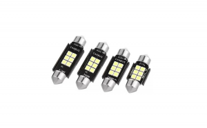 Set 2 leduri 39mm canbus 6 smd alb 6000k