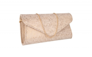 Plic elegant din piele naturala bej cu