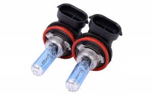 Becuri halogen H8 ,+130%,super white 12v