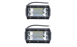 Set 2 x proiectoare auto 72W/proiector