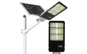 Lampa solara 300W, panou solar 28W