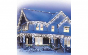 Instalatie Craciun franjuri - 8 metri