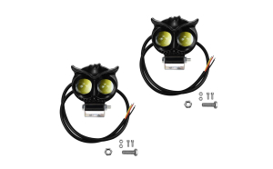 Set 2 proiectoare auto LED tip bufnita