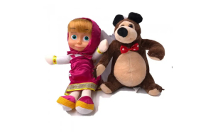 Set Papusi Masha si Ursul, Masha cu