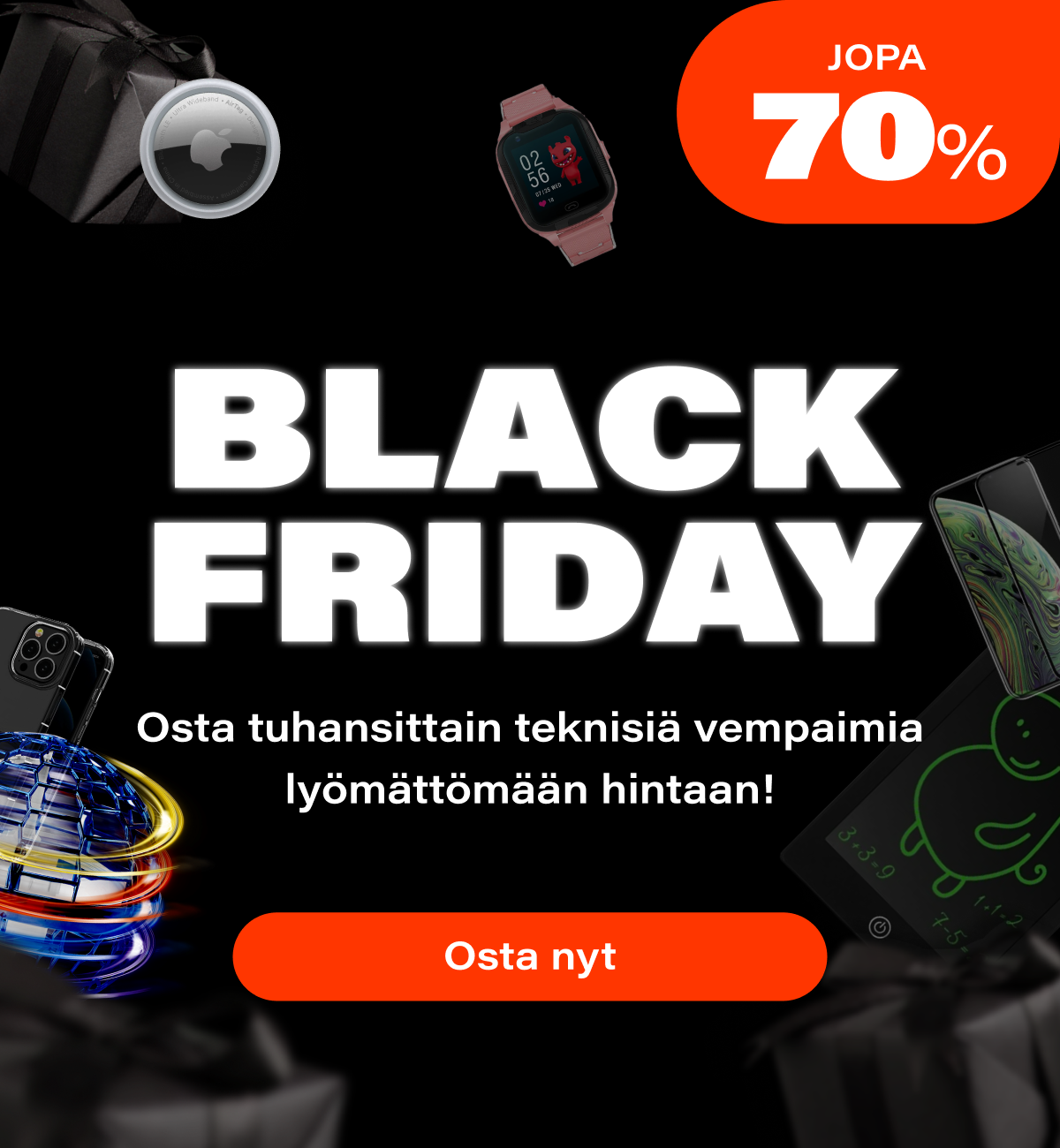 tekniikkaosat.fi, black friday