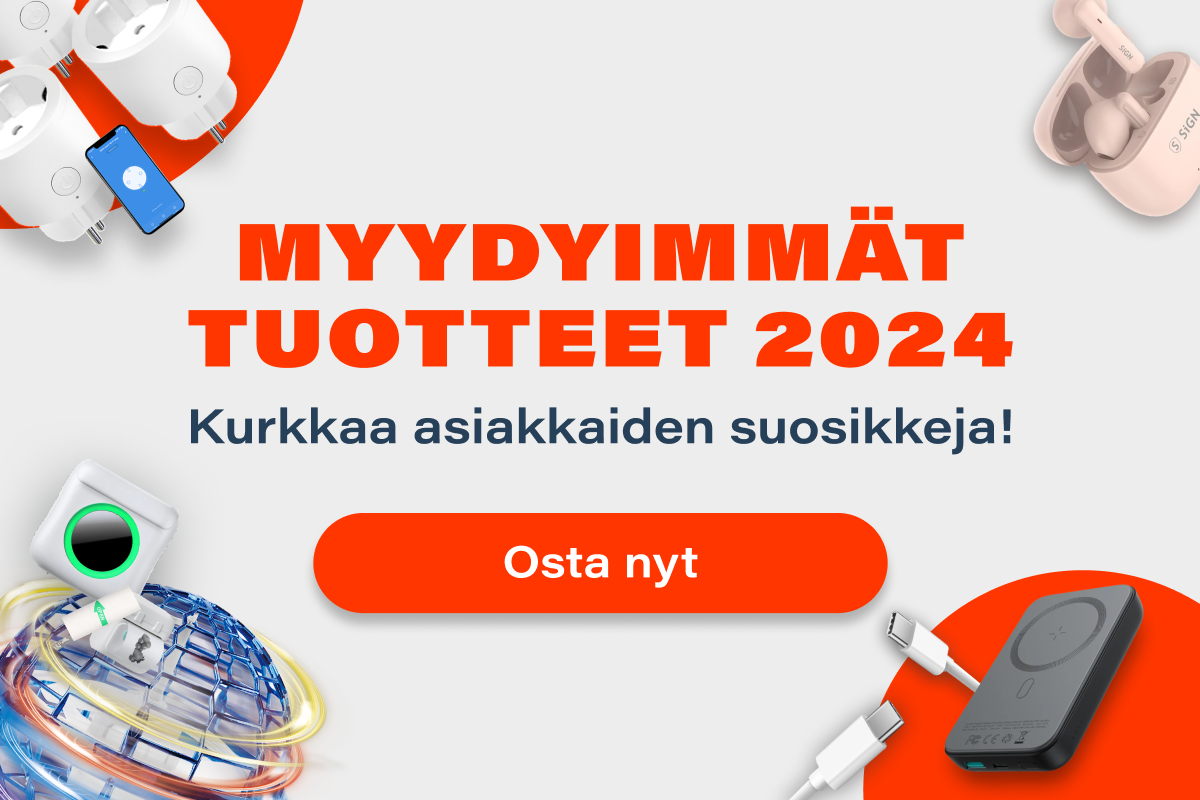 myydyimmät tuotteet 2024