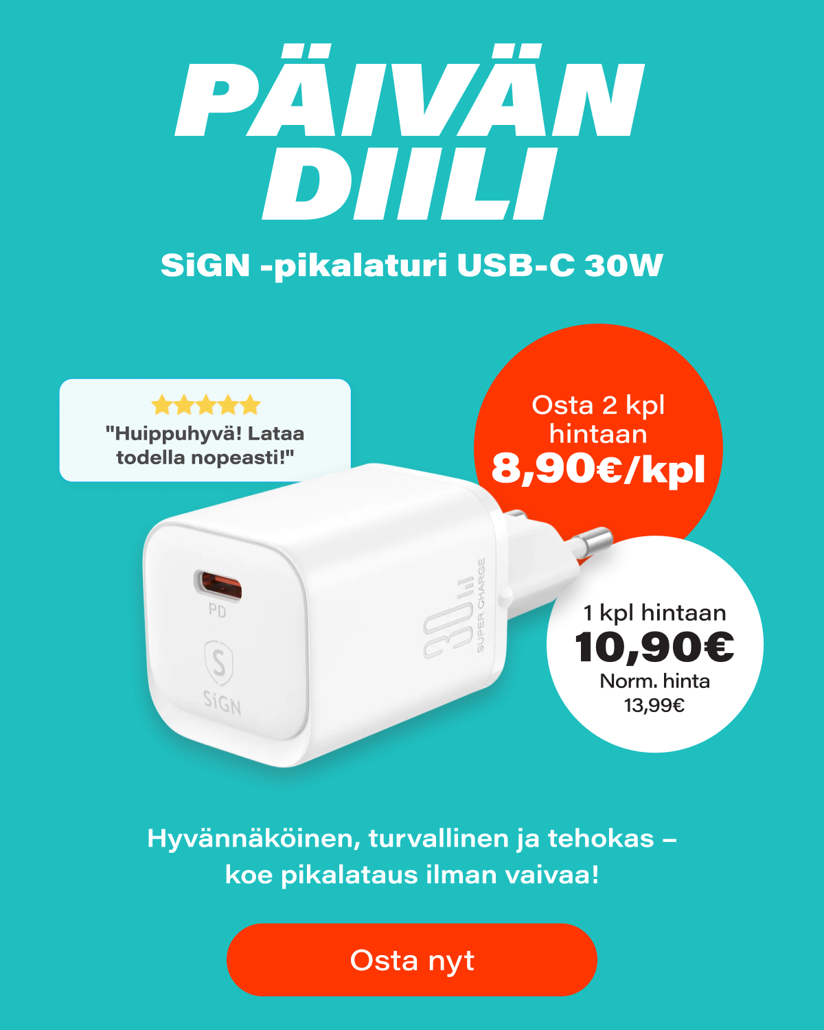 tekniikkaosat.fi, päivän diili