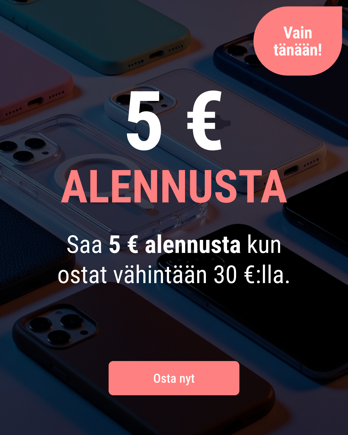 5 € alennusta