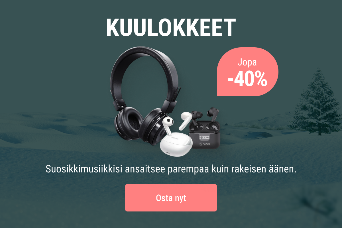 Tammiale 2026 kuulokkeet