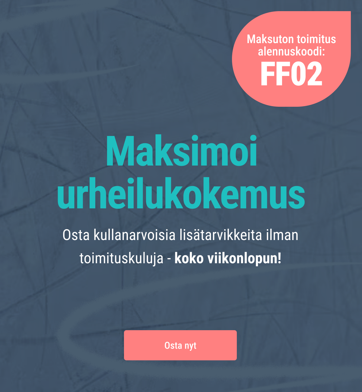 Maksimoi urheilukokemus