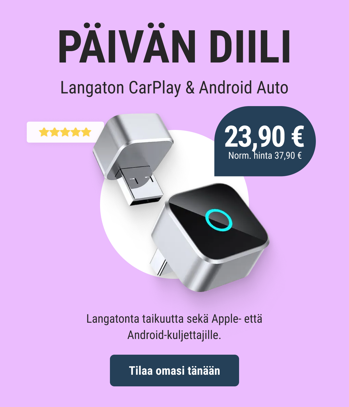 tekniikkaosat.fi, päivän diili