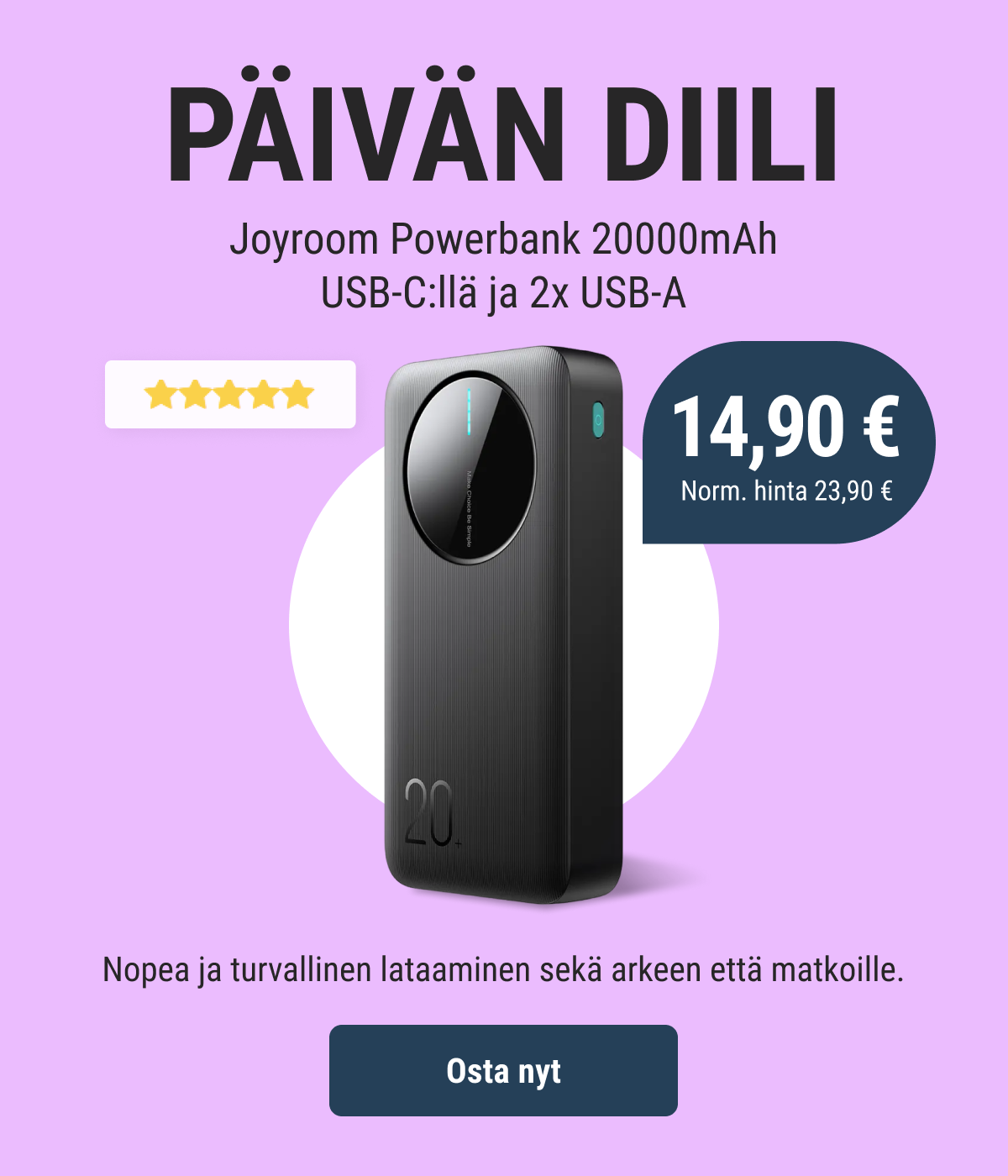 tekniikkaosat.fi, päivän diili