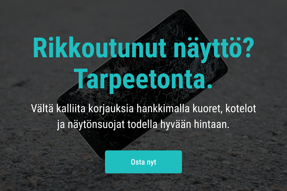 kuoret kotelot näytönsuojat