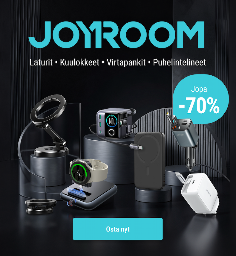Jopa -70 % kaikista Joyroom-tuotteista