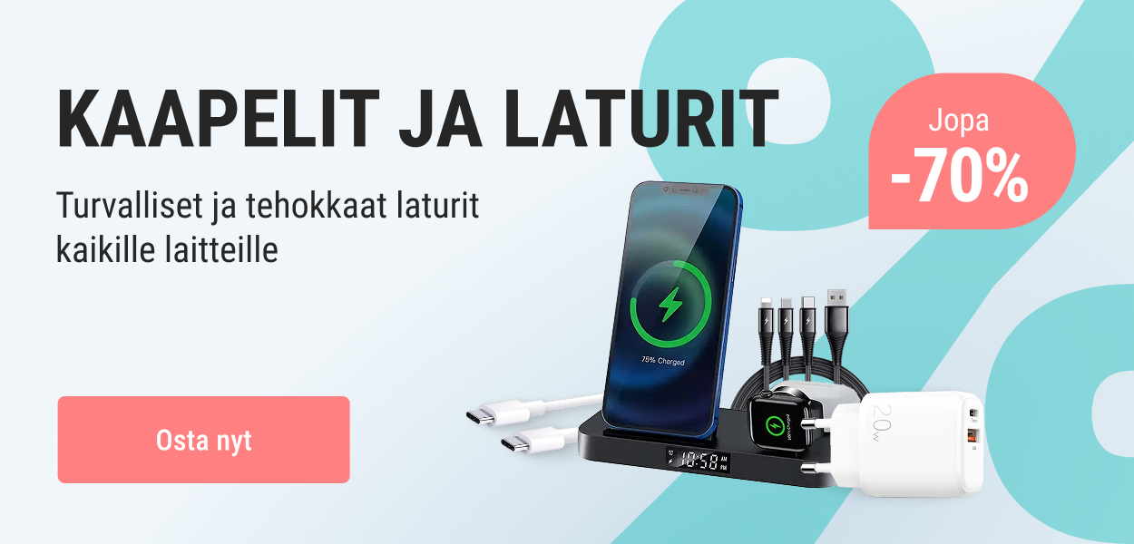 Kaapelit ja laturit