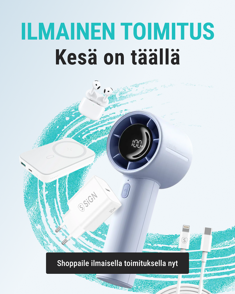 Tee ostoksia vähintään 19 €:n arvosta koodilla FFJUNI
