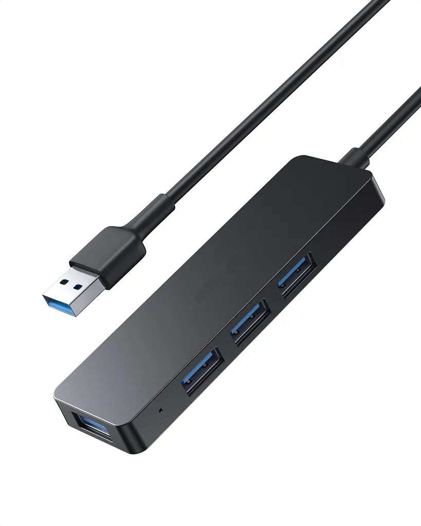 Image of SiGN USB-A -keskitin, 4xUSB-A 3.0