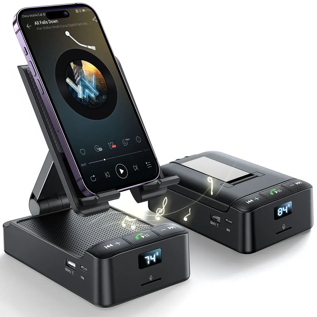 Image of Langaton Joyroom-kaiutin mobiilitelineellä