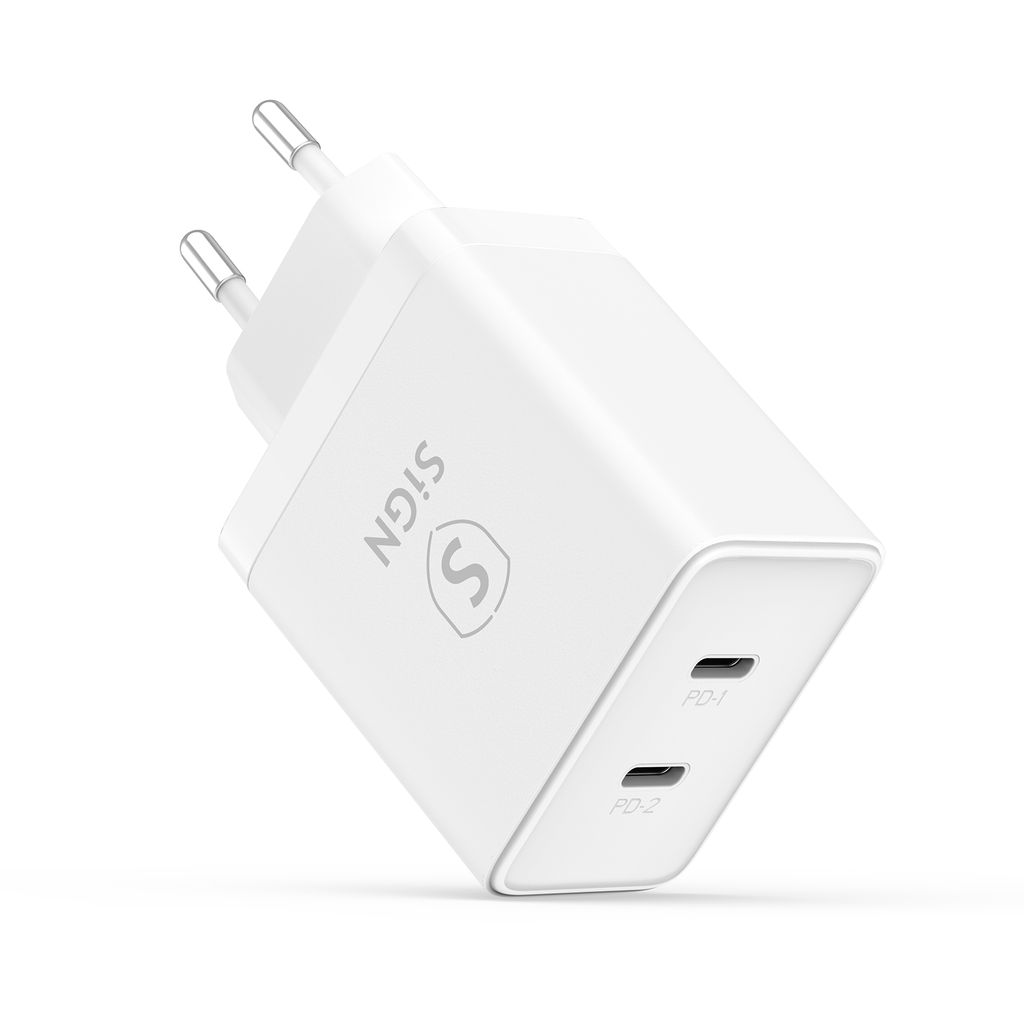 Image of SiGN Dual USB-C PD -laturi 40 W