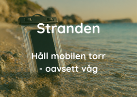 Strand - vattentäta fodral och laddning