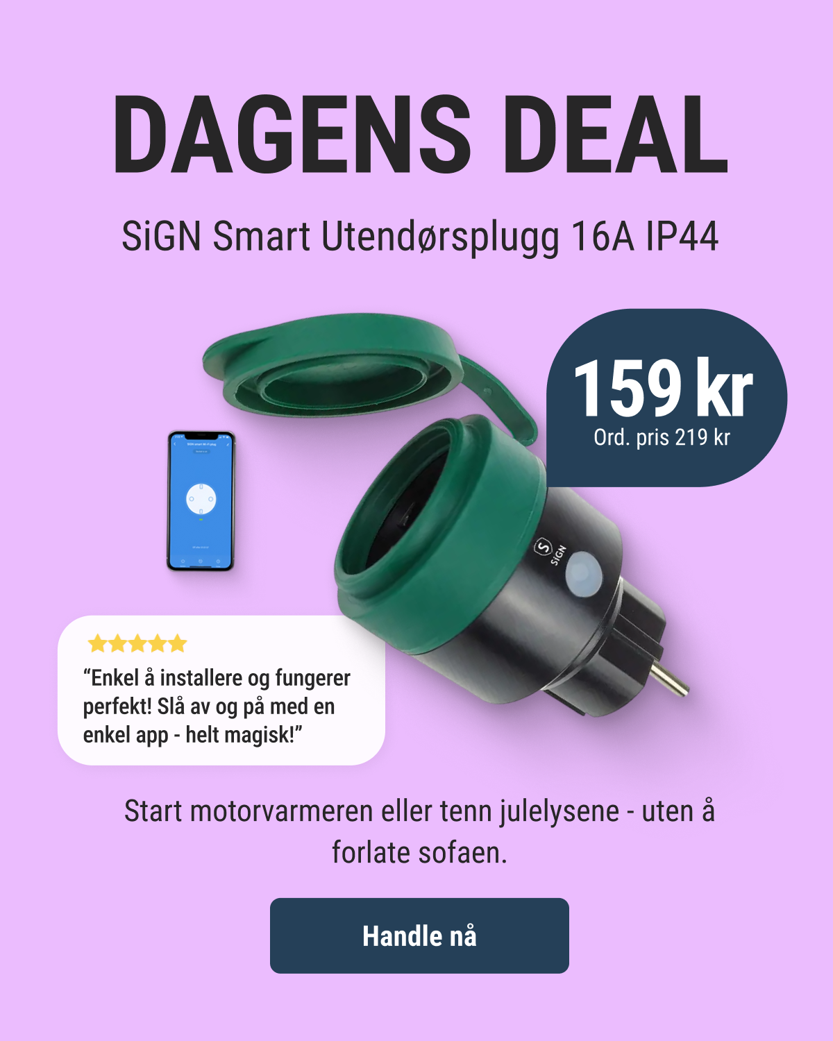 teknikkdeler.no, dagens deal