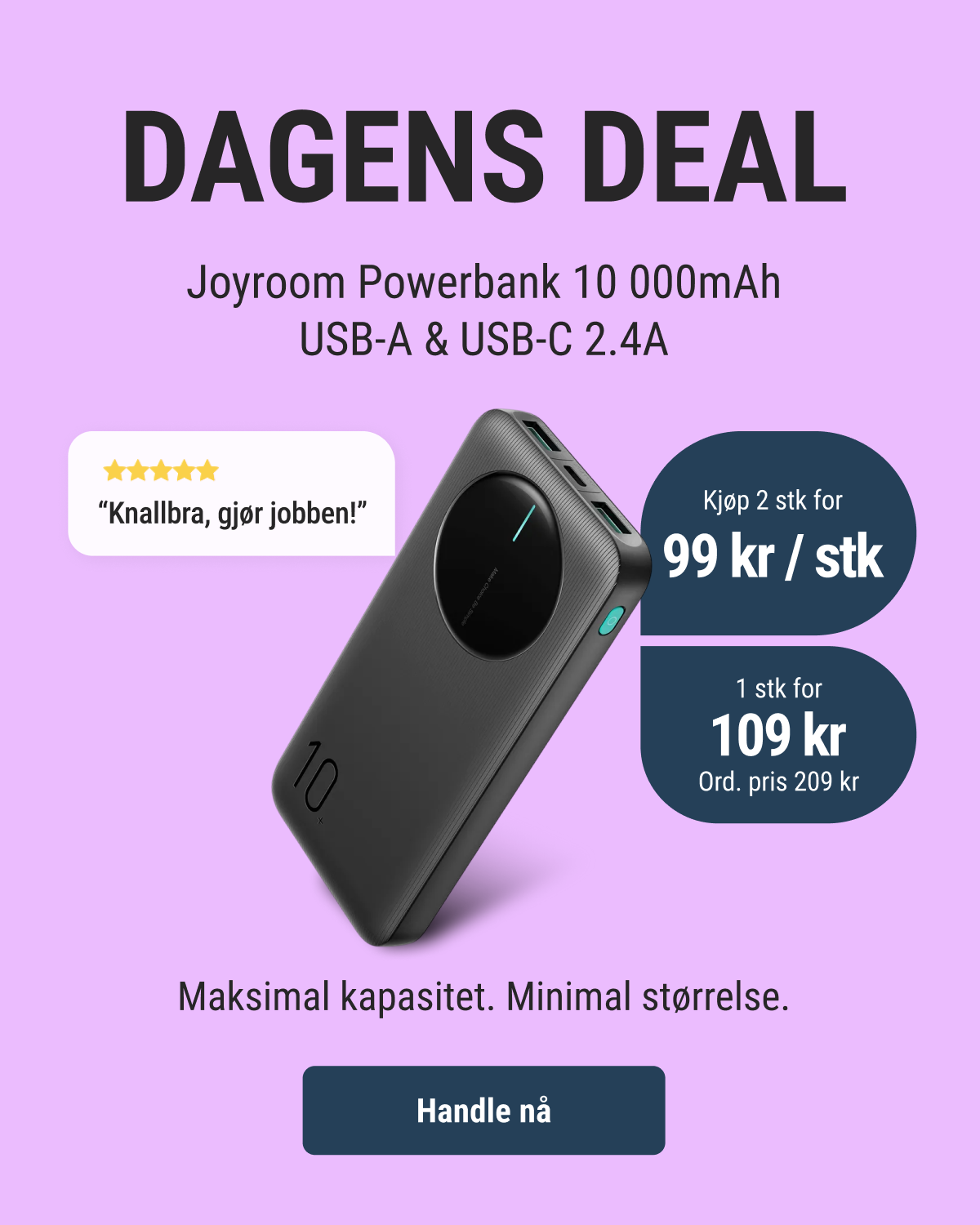 teknikkdeler.no, dagens deal