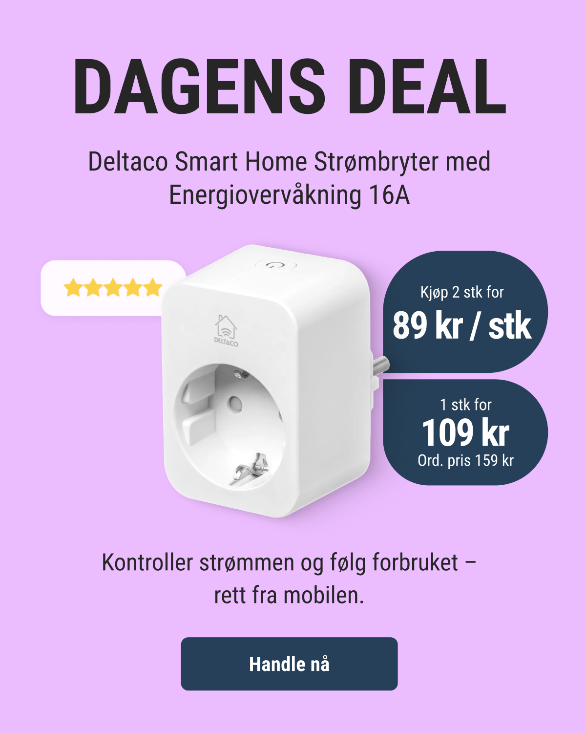 teknikkdeler.no, dagens deal