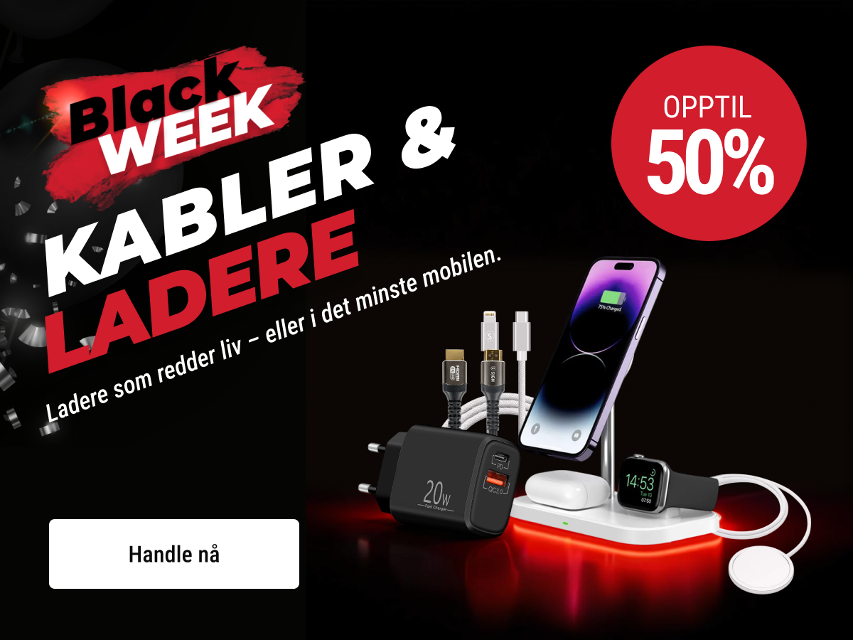 Black Week Kabler Ladere