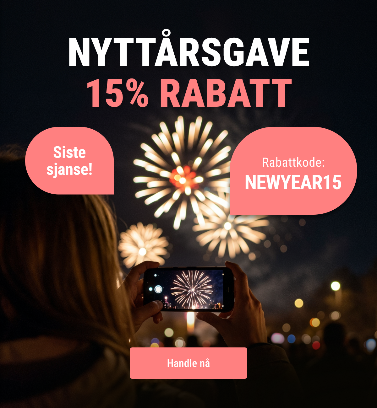 Teknikkdeler.no, nyttårsgave 15% rabatt