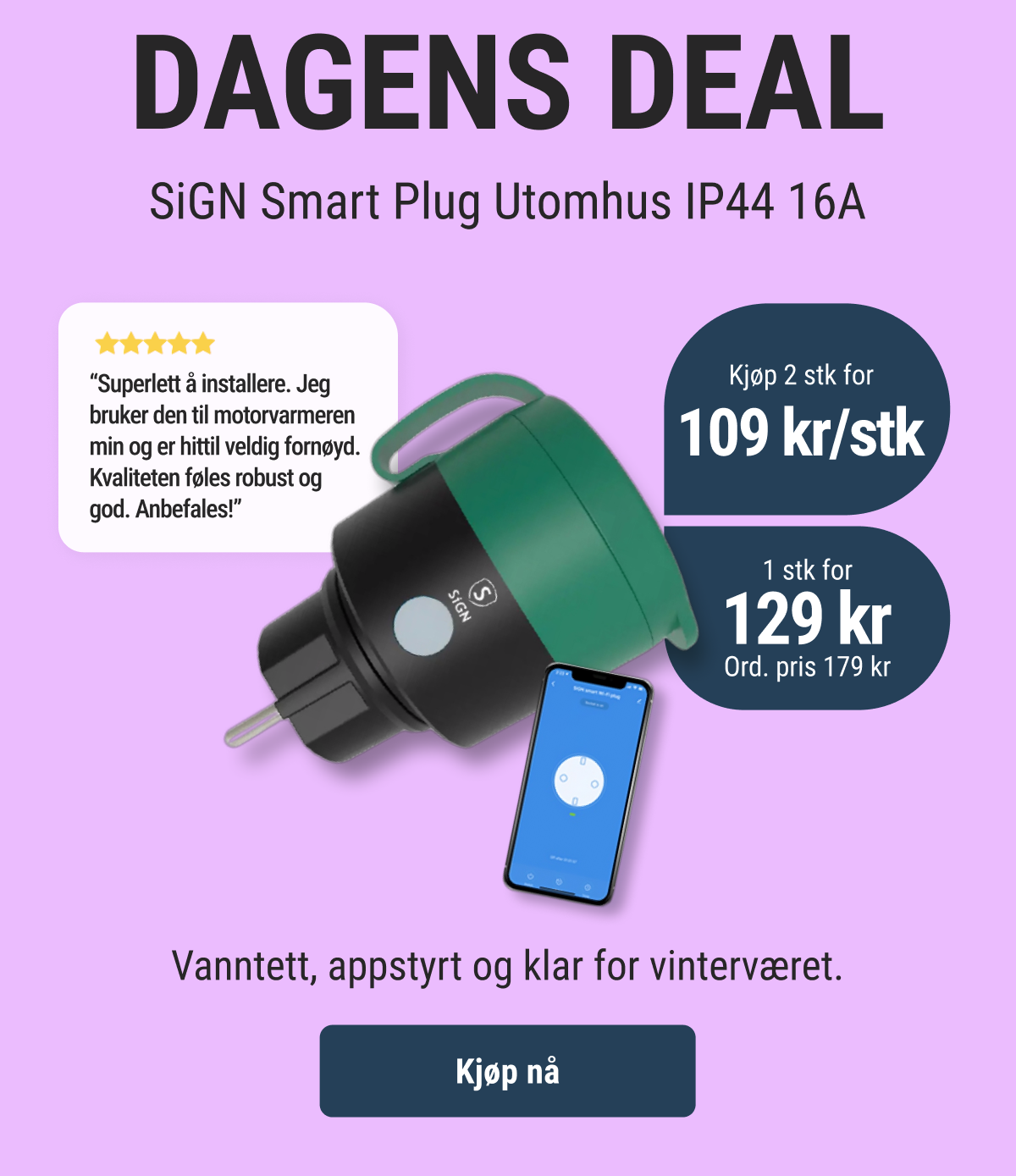 teknikkdeler.no, dagens deal