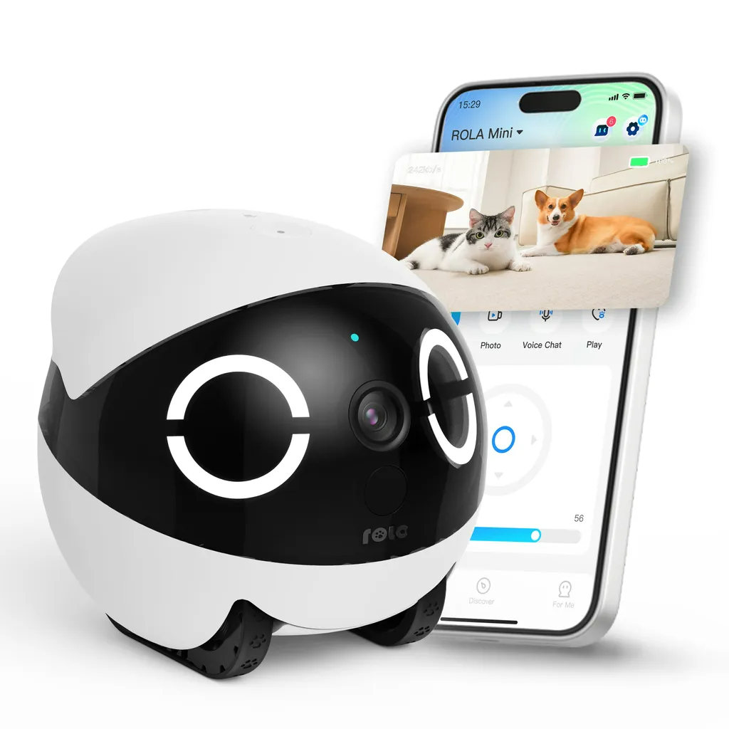 Enabot ROLA Mini Smart Home Trådløst Robotkamera 2K QHD