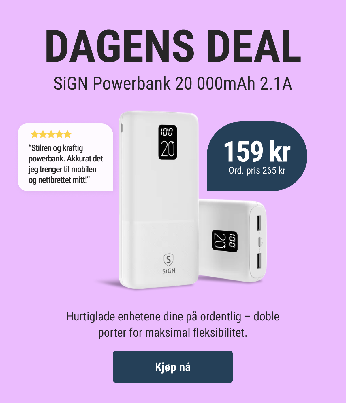 teknikkdeler.no, dagens deal