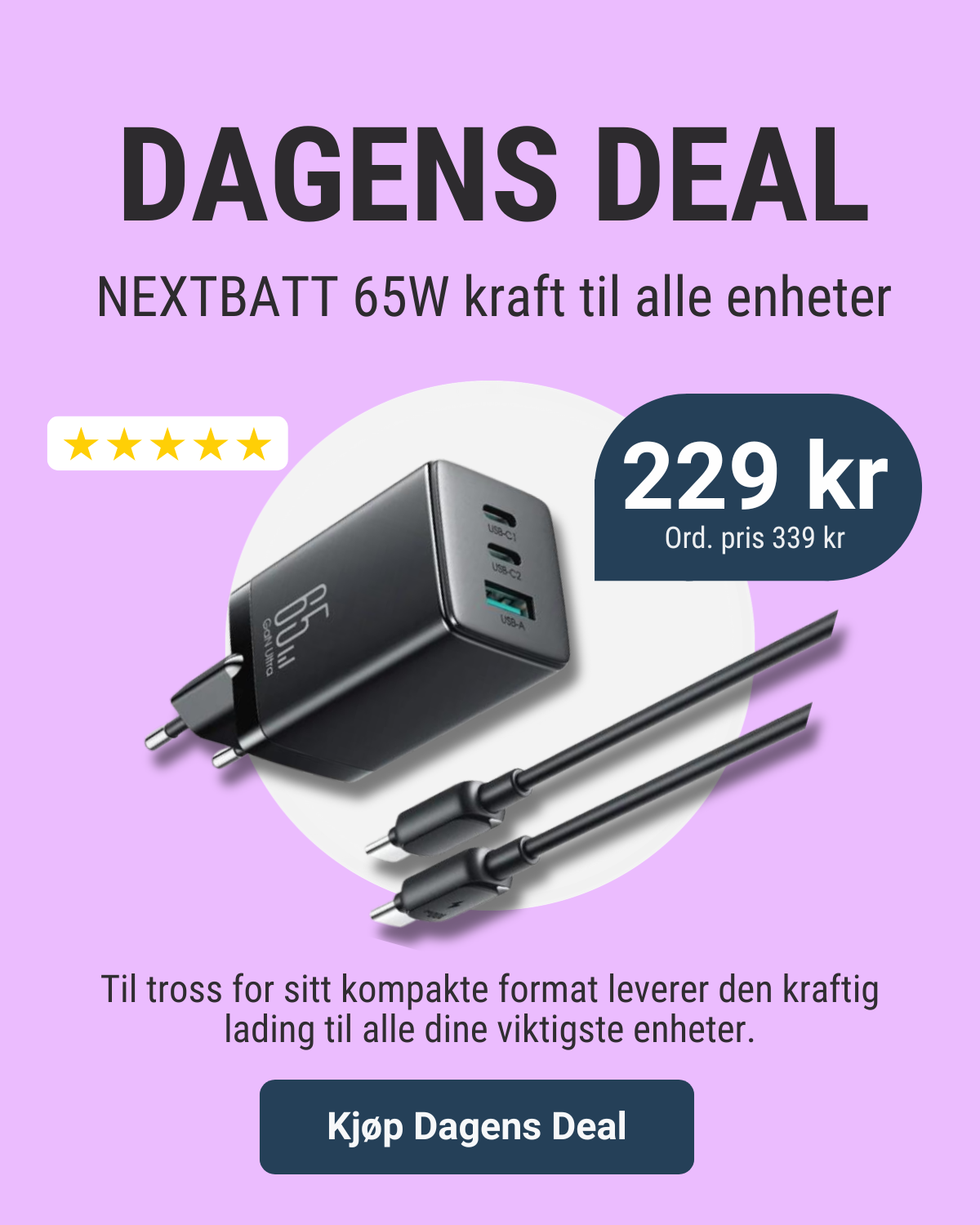 teknikkdeler.no, dagens deal