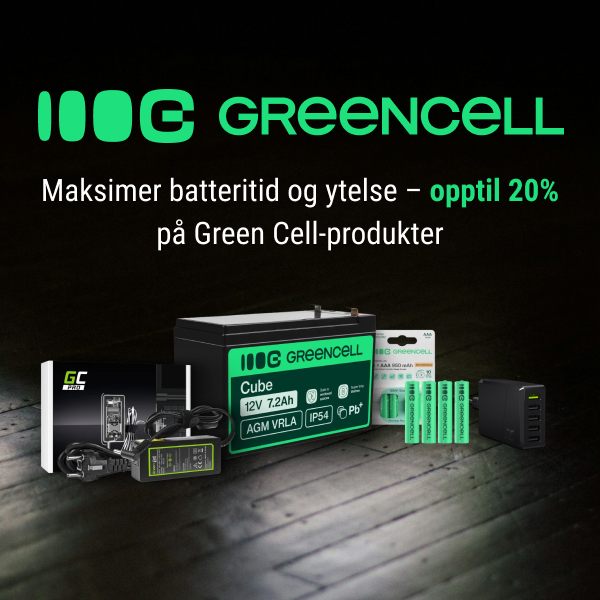 Green Cell&nbsp;opptil 20 %