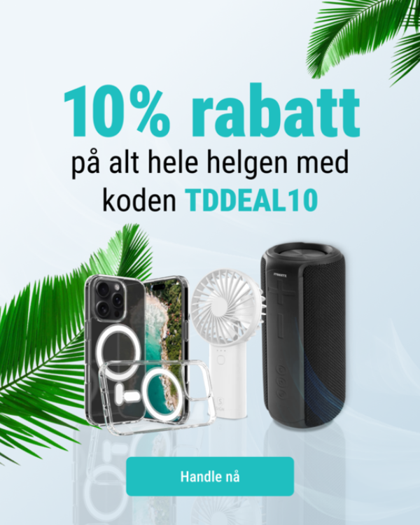 10% med koden TDDEAL10