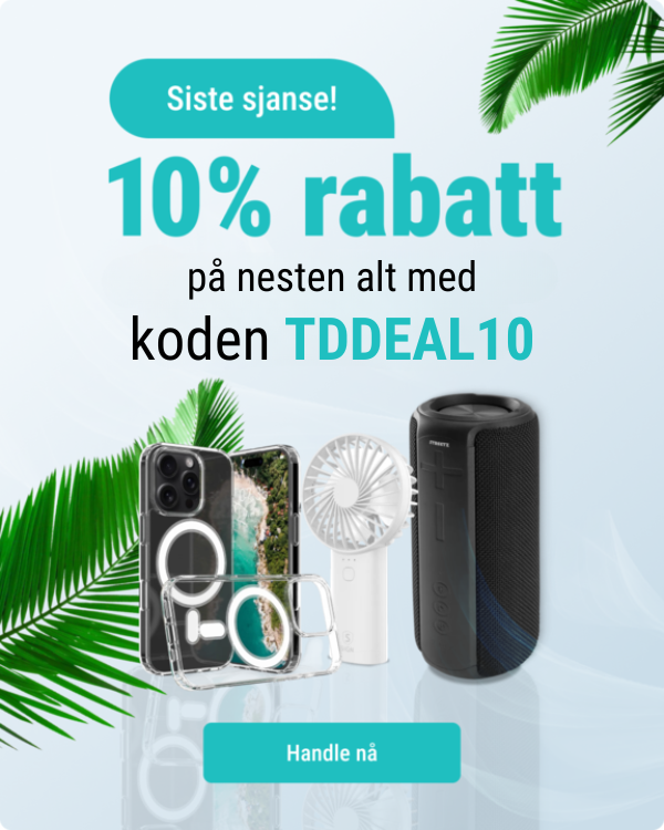 10% med koden TDDEAL10