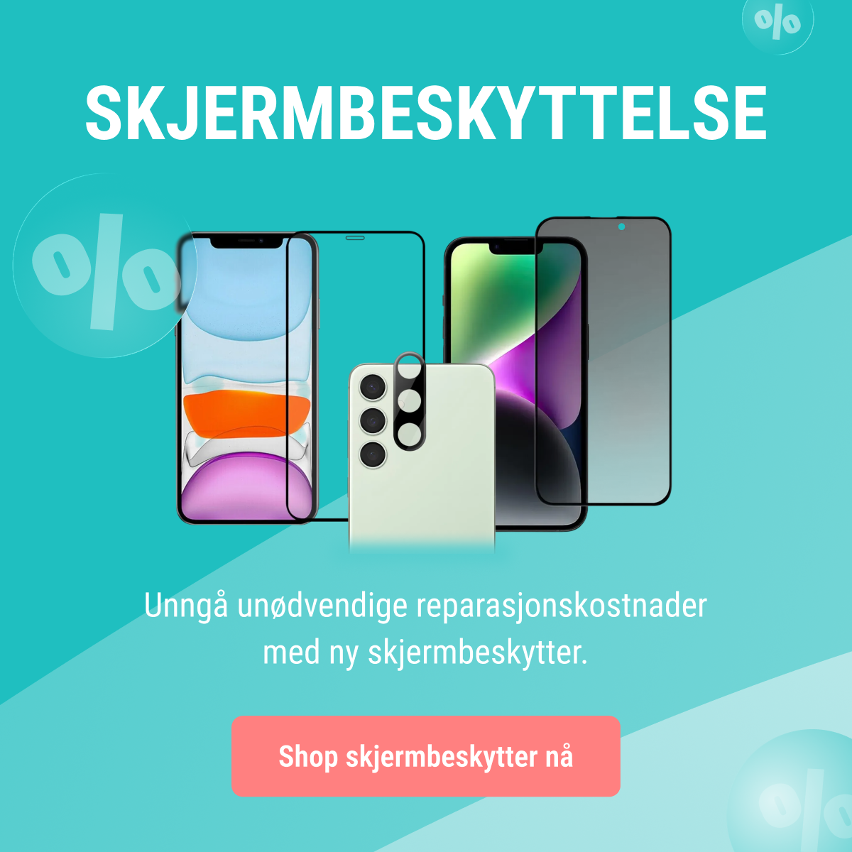 Augustsalg skjermbeskyttelse