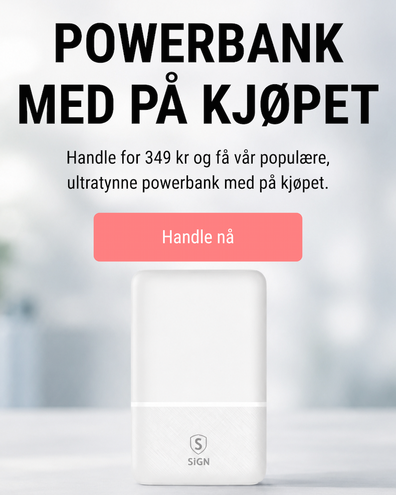 Powerbank på köpet