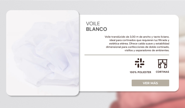 Voile Blanco