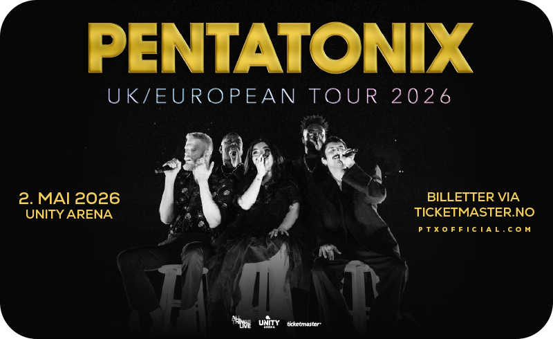 PENTATONIX KONSERTPLAKAT