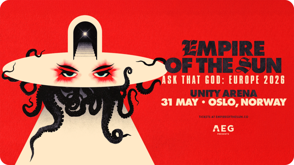 empire of the sun konsertplakat