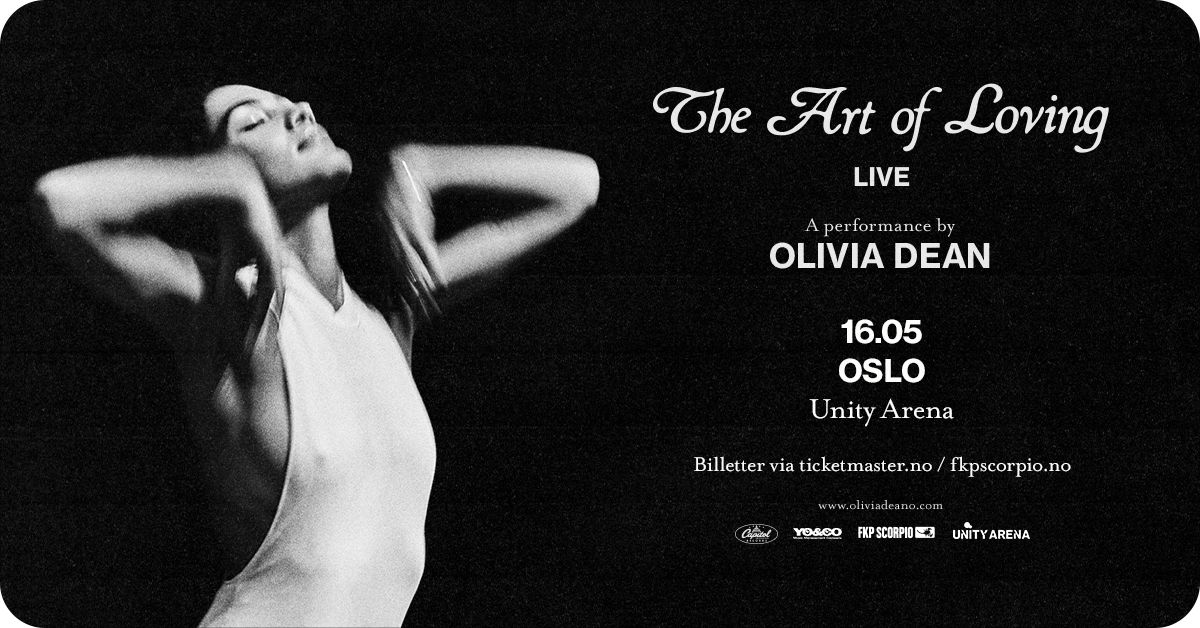olivia dean konserplakat